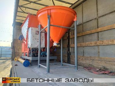 В Якутск осуществлена поставка мобильного бетонного мини завода EUROMIX CROCUS 8/300.