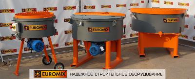 Фотоотчет по бетоносмесителям серии EUROMIX 600 (модели EUROMIX 600.200 и EUROMIX 600.300)