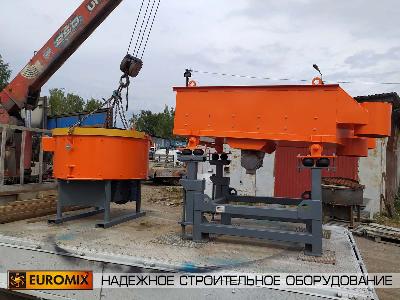 Клиенту из Димитровграда Ульяновской области произведена поставка бетоносмесителя EUROMIX 610.300М Золотой активатор и вибросита EUROMIX 900.
