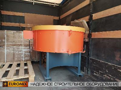 В город Хабаровск произведена отгрузка бетоносмесителя EUROMIX 600.300М.
